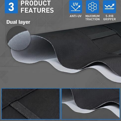Anti-Slip Seat Cover Replacement Compatible with Ridstar Q20 / Q20 Pro / Q20 Lite – Carbon Fiber Texture PVC Skin, Waterproof & UV-Resistant (DIY Installation) (Black) in Kuwait