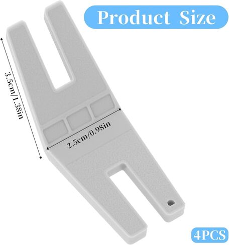 4 Pcs Hump Jumper Sewing Tool Hemming Tool for Seam Button Clearance Plate Bulky Seam Jumper Presser Foot Tools Button Sewing Accessories for Quilting and Crafting Project in Kuwait