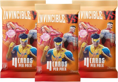 Invincible VS Keepsake Premiere Collectors Pack (Single Pack): 4 Cards Per Pack with 1 Guaranteed Orange Parallel, Signagraph Chase Set, Numbered Parallels and Inserts in Kuwait
