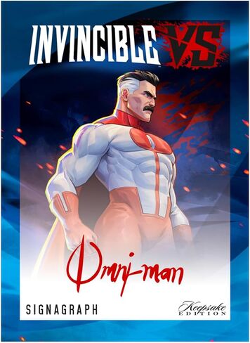 Invincible VS Keepsake Premiere Collectors Pack (Single Pack): 4 Cards Per Pack with 1 Guaranteed Orange Parallel, Signagraph Chase Set, Numbered Parallels and Inserts in Kuwait
