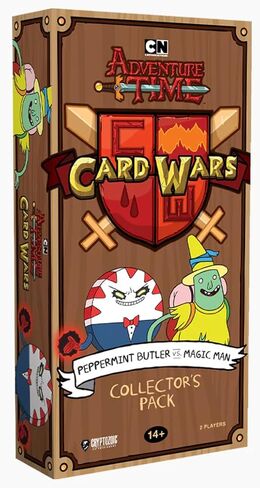 مجموعة Cryptozoic Entertainment Adventure Time Card Wars Collector's Pack: Peppermint Butler vs. Magic Man in Kuwait