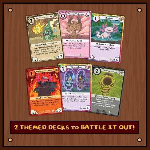 مجموعة Cryptozoic Entertainment Adventure Time Card Wars Collector's Pack: Peppermint Butler vs. Magic Man in Kuwait