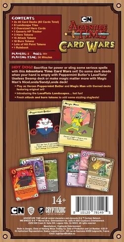مجموعة Cryptozoic Entertainment Adventure Time Card Wars Collector's Pack: Peppermint Butler vs. Magic Man in Kuwait