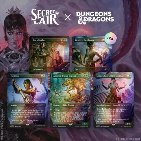السحر: The Gathering Secret Lair x Dungeons & Dragons: Shadowheart's Devotion Foil Edition in Kuwait