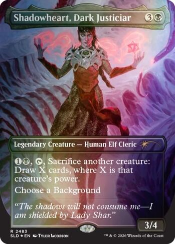 السحر: The Gathering Secret Lair x Dungeons & Dragons: Shadowheart's Devotion Foil Edition in Kuwait