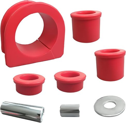 Rack and Pinion Bushing Kit Compatible with Toyota 4Runner 1996-2002 Compatible with Tacoma 1995-2004 Compatible with Pickup 1995 Replace# 8.10103R in Kuwait