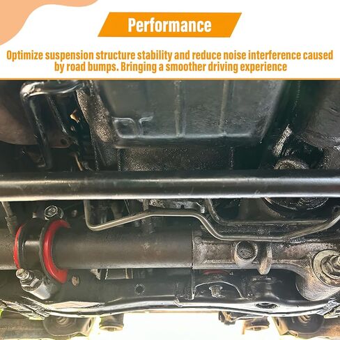 Rack and Pinion Bushing Kit Compatible with Toyota 4Runner 1996-2002 Compatible with Tacoma 1995-2004 Compatible with Pickup 1995 Replace# 8.10103R in Kuwait