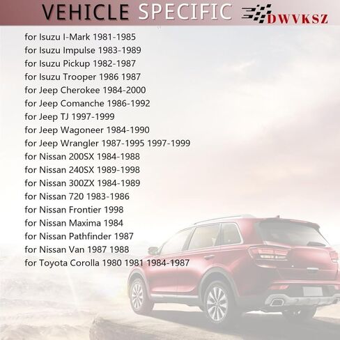 استبدال محمل عمود نقل الحركة اليدوي الخلفي لسيارة Jeep Wagoneer 2.5L 1984 1985 1986 1987، لـ Wagoneer 4.0L 1987 1988 1989 1990، لـ Wagoneer 4.6L 1984 1985 1986 1987، عبوة واحدة in Kuwait