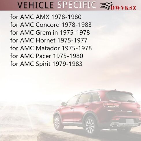 استبدال محمل عمود نقل الحركة اليدوي الخارجي الخلفي لـ AMC Concord 2.5L RWD 1980 1981 1982، لـ Gremlin 4.2L RWD 1975 1976 1978، لـ Hornet 3.8L RWD 1975 1976 1977، عبوتان in Kuwait