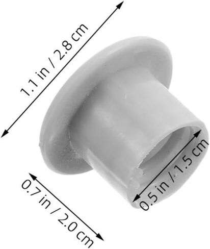 TOYANDONA 12pcs Play Structure Screw Caps Plastic Fixing Screw Protectors for Playground Equipment Safety Replacement Accessories with 1.5cm Inner Diameter in Kuwait