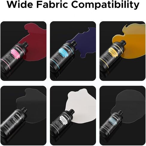 مجموعة حبر طابعة OMTech 500 مل بالأشعة فوق البنفسجية، 6 ألوان CMYK + أبيض + ورنيش، حبر قابل للمعالجة بالأشعة فوق البنفسجية منخفض الرائحة، متوافق مع F1080 I1600 XP600 I3200 L1800 L800 R1390 L1300 DX7، لمعدن زجاج الأكريليك in Kuwait