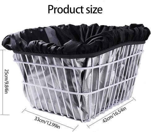 واقيات سلة الدراجات العالمية، غطاء دراجة مقاوم للماء، ثلج المطر للاستخدام في الهواء الطلق، غطاء مطر عاكس للدراجة in Kuwait
