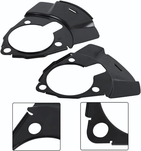 Genuine 2pcs Brake Dust Shields For Chevrolet Silverado C1500 Cadillac 924-236 OEM-Quality Replacement Part in Kuwait