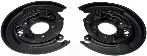 1 Piece Rear Brake Dust Shield Replacement 4650306030, 4650406030 fits Toyota Camry 2004 2005 2006 fits Solara 2004 2005 2006 2007 2008 fits Toyota Avalon 2005 2006 2007 in Kuwait