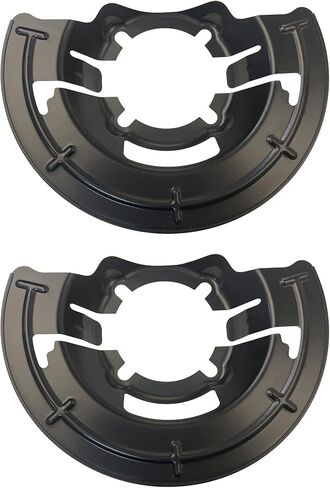 لوحة دعم درع حجر الغبار للمكابح الأمامية TOM 2X لسيارة Ford F-250 F-350 F-450 F-550 Super Duty (1999-2004) لاستبدال 924-483 in Kuwait