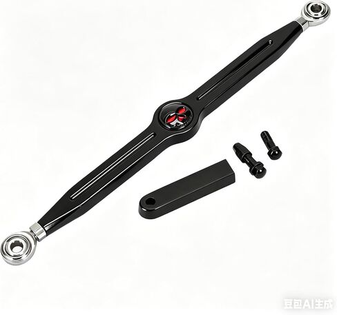 ESUBOSHI Black Skull Custom Gear Shift Linkages Link Cruiser متوافق مع 1980-2018 Harley Davidson Street Glide Road Glides Harley FLHTC Softail Deluxe in Kuwait