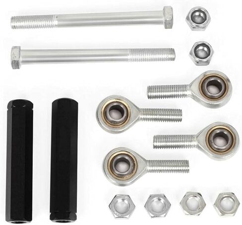 MZS Motorcycle Lowering Kit Compatible with EX 250 EX250 2008 2009 2010 2011 2012, 0-4" Rear Drop Links Adjustable Accessories Black in Kuwait