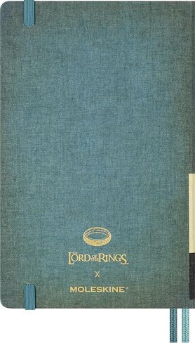 إصدار محدود من Moleskine دفتر The Lord of the Rings، غلاف صلب، كبير (5 × 8.25 بوصة)، مسطر/مسطر، رسم Aragorn Journey، 176 صفحة in Kuwait