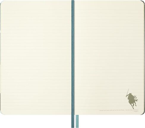 إصدار محدود من Moleskine دفتر The Lord of the Rings، غلاف صلب، كبير (5 × 8.25 بوصة)، مسطر/مسطر، رسم Aragorn Journey، 176 صفحة in Kuwait