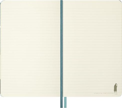 إصدار محدود من Moleskine دفتر The Lord of the Rings، غلاف صلب، كبير (5 × 8.25 بوصة)، مسطر/مسطر، رسم Aragorn Journey، 176 صفحة in Kuwait