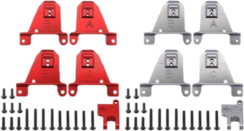 CNC Aluminum Front and Rear Shock Towers Mount for 1/10 RC Crawler 8216 Upgrade Part Compatible with 1/10 RC Crawler in Kuwait