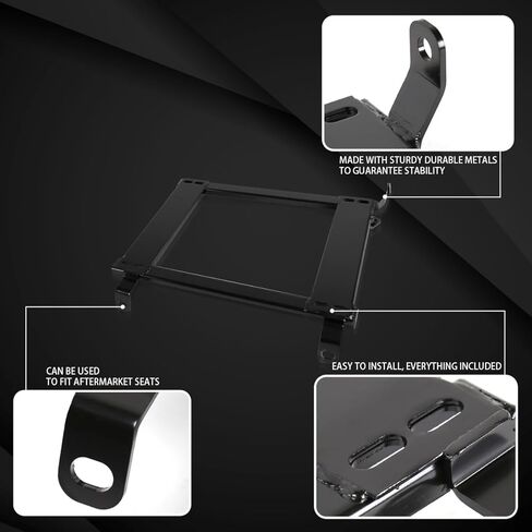 Autozensation Compatible with Acura Rsx 2002-2006, Racing Seats Mounting Brackets Base Rail Track in Kuwait