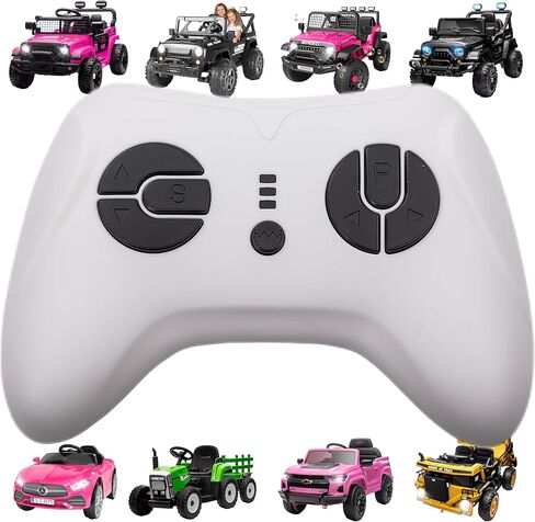 Replacement Remote Control Power Wheels for Kids 12V 24V 2.4GHz Bluetooth Ride on Toy Car, Compatible with JR1839FCC HY2025RX-SE-12V JR1922RXS ZCY1810RX in Kuwait