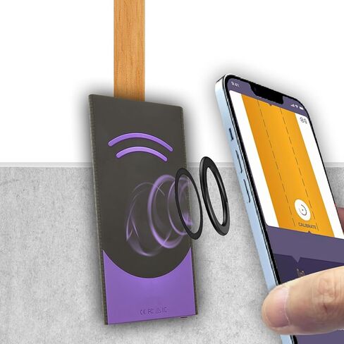 حلقات موصل لـ Walabot DIY 2 و2M - محول مغناطيسي ملائم بدقة، متوافق مع MagSafe، يعمل من خلال حافظات الهاتف، مسح آمن للحائط بيد واحدة in Kuwait