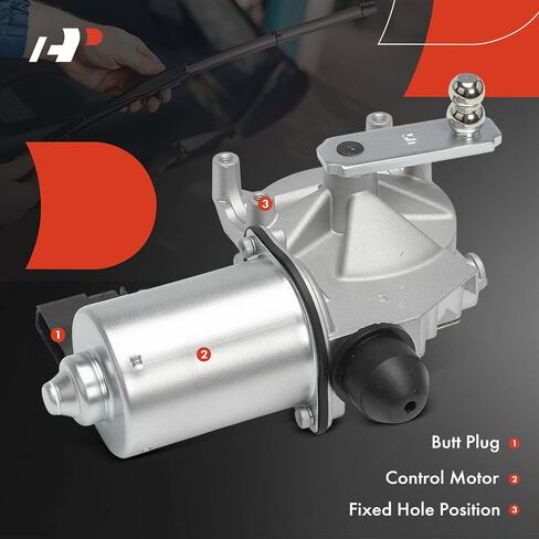A-Premium Front Side Windshield Wiper Motor Compatible with Ford C-Max CMax 2013-2018 in Kuwait