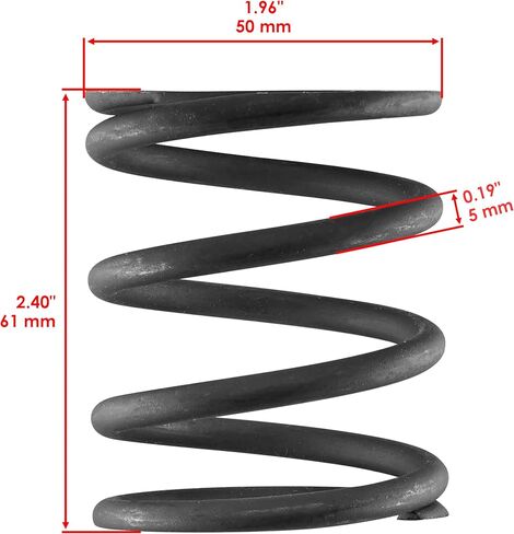 كالتريك 92145-1465 921451465 زنبرك قابض المحرك الأساسي متوافق مع Kawasaki Prairie 360 ​​KVF360 4X4 2003-2013 in Kuwait