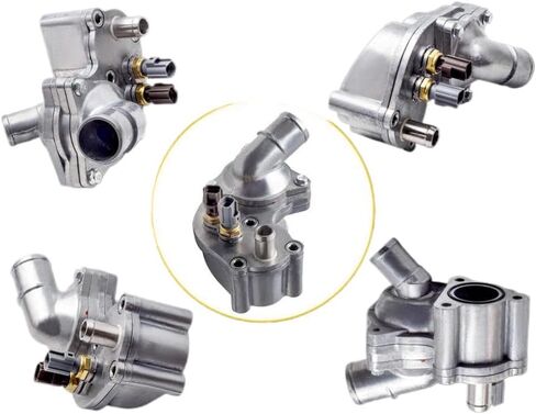 Thermostat Housing Compatible With Explorer Mountaineer 2002 2003–2010 Aluminum 2L2Z8575AA in Kuwait