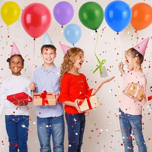 500PCS Water Balloons.thickened Party Balloons, Rainbow Balloons in 12 colors, Perfect For Birthday Parties, Family Gatherings, Holidays, anniversaries, and Festive Occasions. in Kuwait