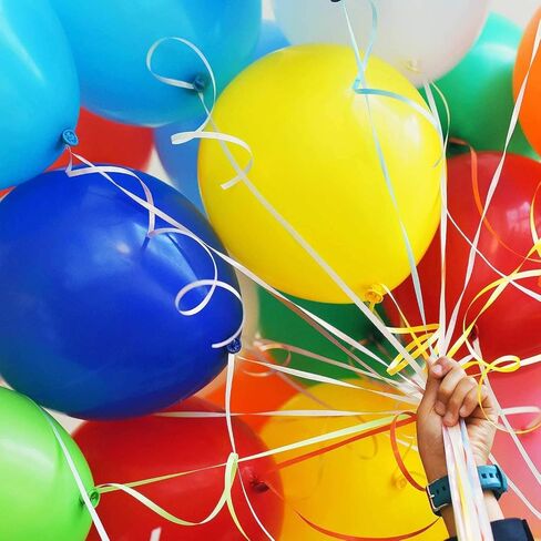 500PCS Water Balloons.thickened Party Balloons, Rainbow Balloons in 12 colors, Perfect For Birthday Parties, Family Gatherings, Holidays, anniversaries, and Festive Occasions. in Kuwait