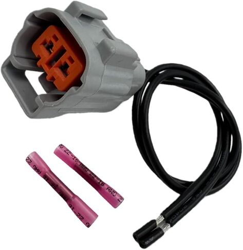 Fuel Shut Off Solenoid Connector Plug Fit for Kubota D905 D1005 V1305 V1505 – Replaces 17208-60016 17208-60015 17208-60017 17208-60010 Connector Harness in Kuwait