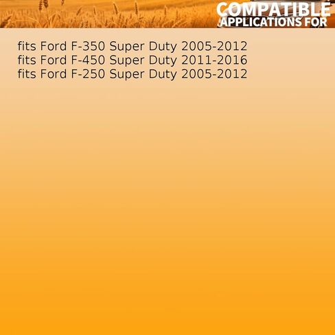1 قطعة الغبار درع الجبهة يناسب فورد F-250 F-350 F-450 سوبر ديوتي 2005 2006 2007 2008 2009 2010 2011 2012 2013 2014 2015 2016 استبدال 6C3Z2K004B in Kuwait