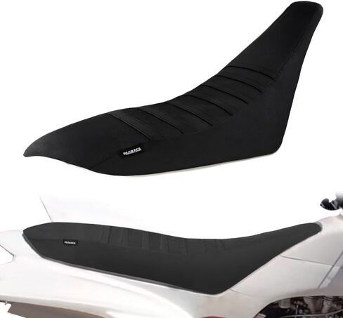 Non-Slip Seat Cover Waterproof Leather Striped Grip Gripper Seat Cushion Cover Fit for YFZ 450 2004-2013 in Kuwait