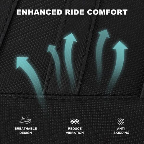 Non-Slip Seat Cover Waterproof Leather Striped Grip Gripper Seat Cushion Cover Fit for YFZ 450 2004-2013 in Kuwait