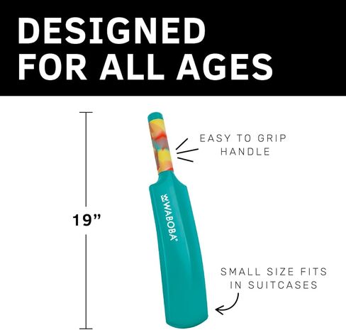 Waboba Mini Cracket Set - Mini Cracket Bat with Zag Ball for Water Baseball in Kuwait
