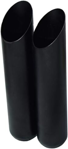 Truck Exhaust Kits - Shop Line dual exhaust system 2.5" Aluminized pipe Flowmaster Super 44 Muffler 2.5" With Slash Cut Black Tips and Corner Exit Fits Silverado, Fits Sierra, Fits F-Series,& Fits Ram in Kuwait