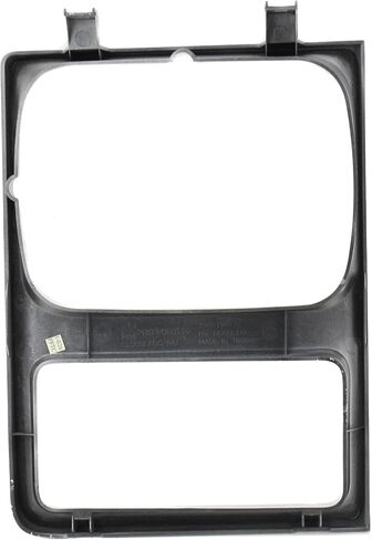 Front Driver & Passenger PAIR HeadLight Door Bezel, For 85-88 Chevy Blazer, Suburban CK, 85-86 GMC CK, 87-88 GMC RV, Single Lower ParkLight Opening Silver Plastic GM2512182 GM2513182 15598725 15598726 in Kuwait