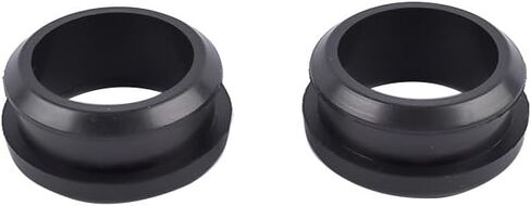 Finned Oval Black Aluminum Valve Cover Breather & PCV Valve Combo Kit 1-1/4" Hole in Kuwait