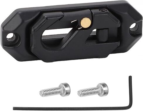 RC ونش معدني Fairlead مع خطاف سحب، خطاف معدني من سبائك الزنك Fairlead لـ 1/10 1/8 ونش زاحف، متوافق مع KM4 SCX10 (أحمر) in Kuwait