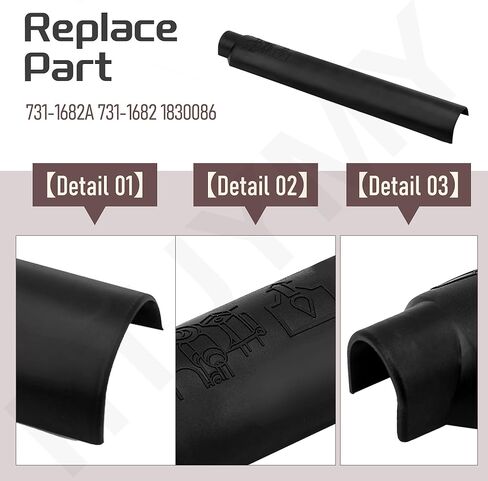2 Pack 731-1682A 731-1682 Oil Drain Sleeve Compatible with MTD, C-ub Cadet, Troy-Bilt, Yard-Machines, Craftsman 1000 650F 652F 670G 679G 1027 CC30 CC30H 762F GW-1830086 1830086 in Kuwait