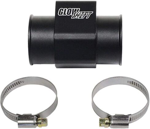 محول مرفق خرطوم الرادياتير GlowShift 34 مم 1-5/16 بوصة لمستشعر قياس درجة حرارة مبرد الماء - يتضمن مشابك خرطوم in Kuwait