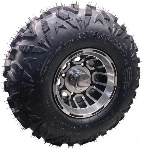 CLEO 18x9.50-8 Rear Aluminum Wheel Assembly For 150cc 200cc taotao ATV Go-Karts in Kuwait