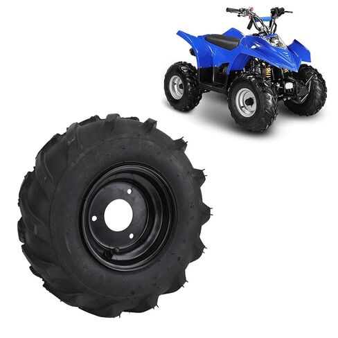 عجلات ATV مقاس 13x5-6 بوصة، وإطارات وحواف ATV Go Kart مقاس 6 بوصات، وعجلات جزازة العشب مع مجموعة حافة، و3 فتحات، للدراجة الصغيرة رباعية الطرق الوعرة in Kuwait