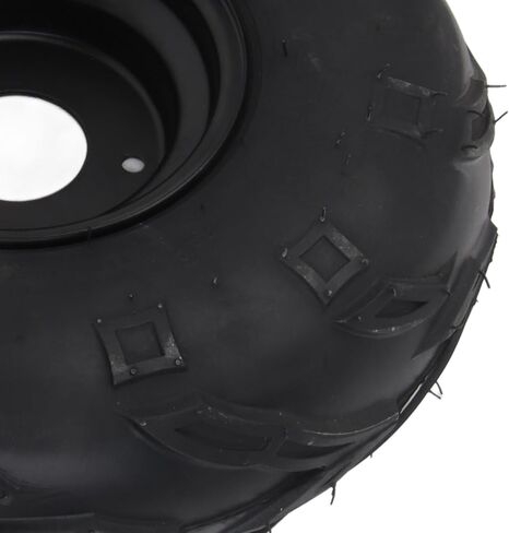 HUIOP 145/706 Motorcycle Wheel, 6in Rim, Three Pattern ATV Tubeless Tire, Suitable for Go Kart UTV Quad Bike 4 Wheelers, with Unique Pattern Design, Premium Rubber Material in Kuwait