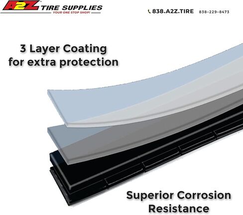 1/2 oz, Black, Adhesive Stick on Wheel Weights, 3M Tape.Low Profile, 90 oz/Box, US Quality(180pcs) (3M Tape Made in USA) in Kuwait