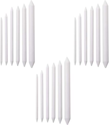 3 Packs(18 Pcs) Art Smudge Stick Sketch Smudge Stump Stick, Double Ended Art Drawing Pens, Paper Art Blenders for Student Sketch Drawing in Saudi Arabia