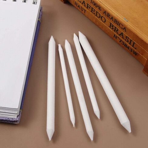 3 Packs(18 Pcs) Art Smudge Stick Sketch Smudge Stump Stick, Double Ended Art Drawing Pens, Paper Art Blenders for Student Sketch Drawing in Saudi Arabia